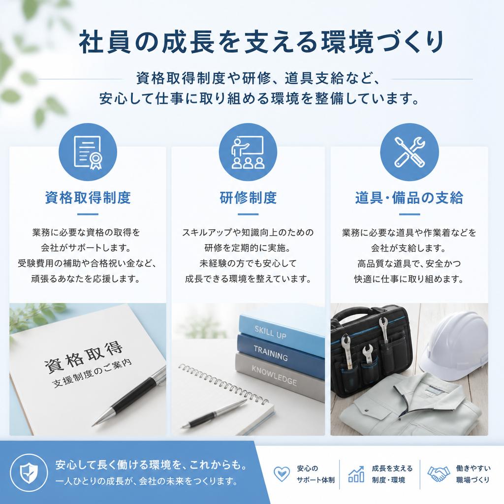 充実した福利厚生