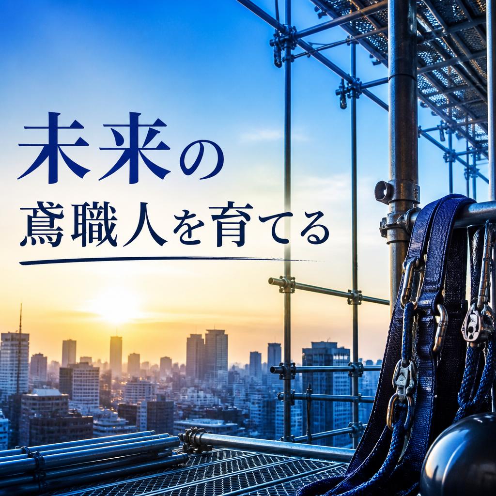 未来の鳶職人を育てる