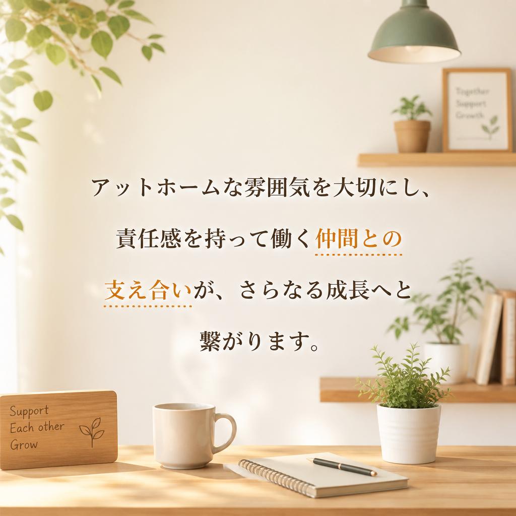働きやすい職場環境